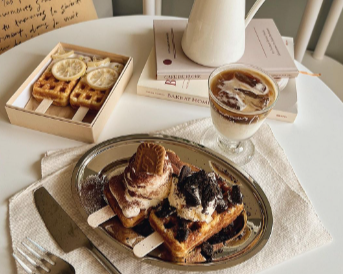 【ワッフル×チョコ】お家でカフェ⁉見た目も可愛いレシピ3選