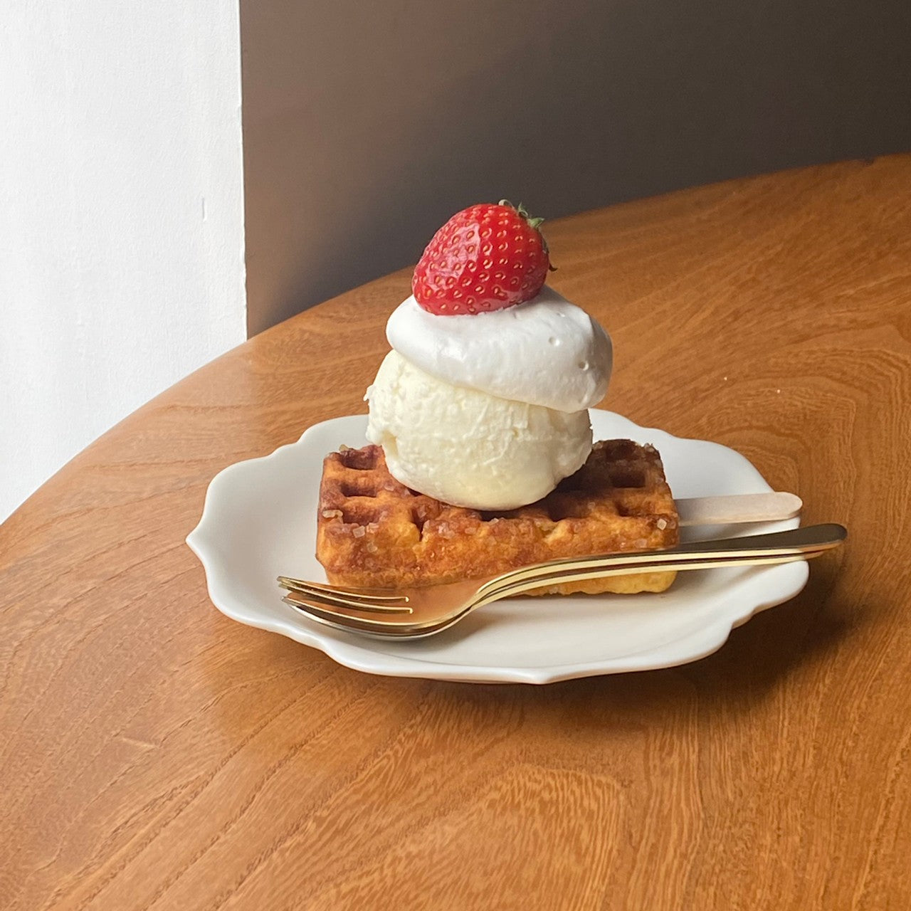 アレンジを楽しむ京ワッフルボックス4本入(プレーン・プレミアム宇治抹茶) 送料無料