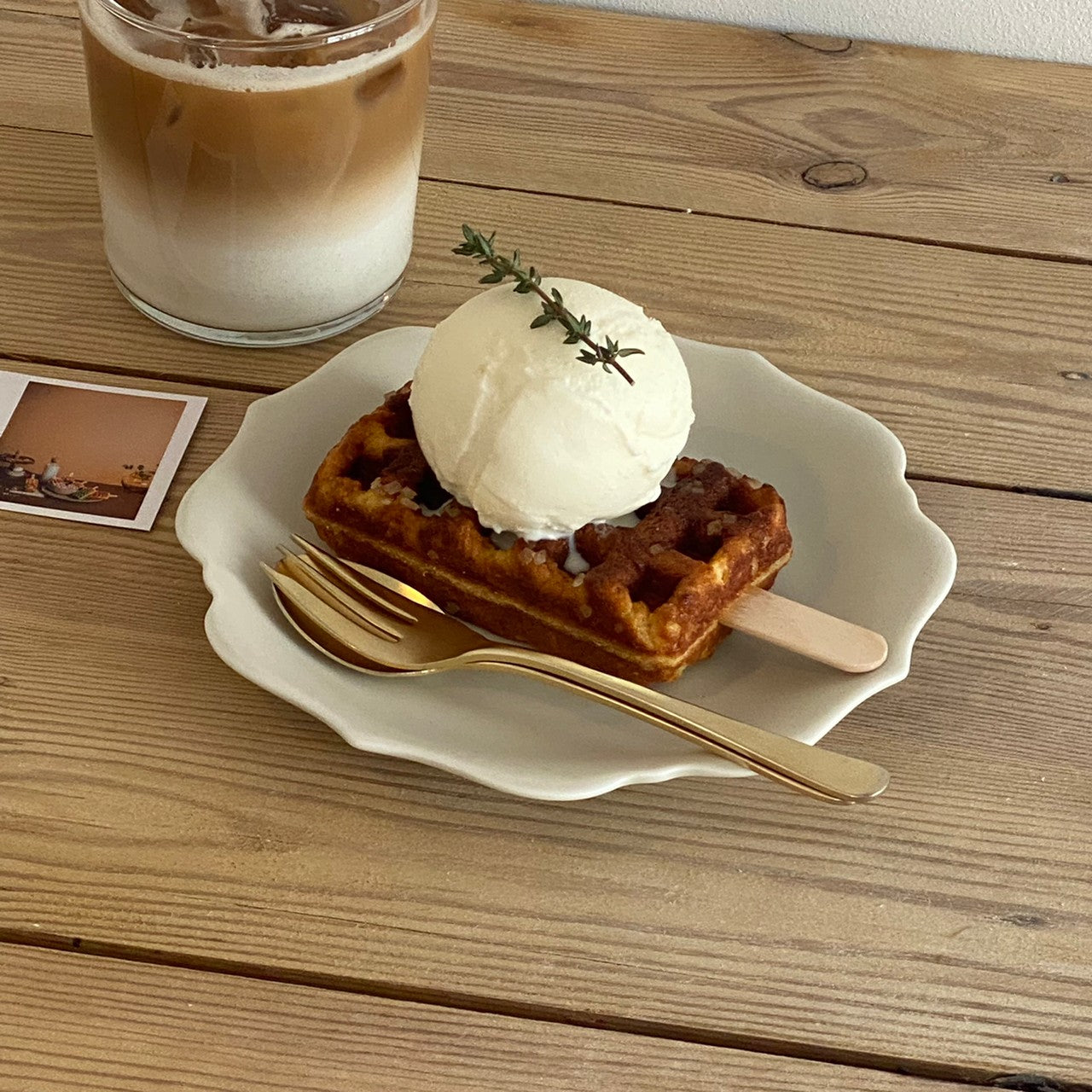 アレンジを楽しむ京ワッフルボックス4本入(プレーン・プレミアム宇治抹茶) 送料無料