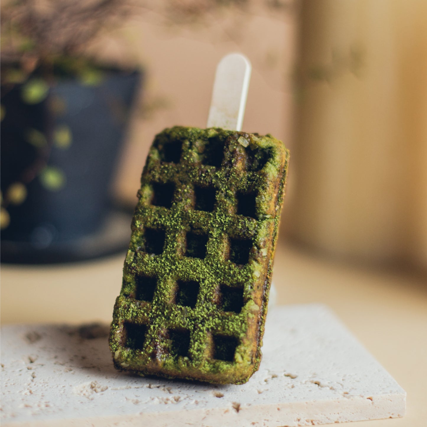 アレンジを楽しむ京ワッフルボックス4本入(プレーン・プレミアム宇治抹茶) 送料無料